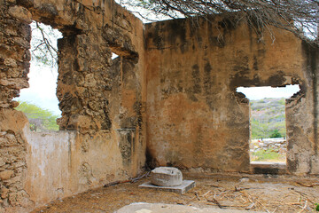 Ruins of the old Balashi Gold Mine, Aruba