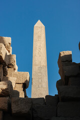 Obelisk of Hatshepsut at the Karnak Temple in Luxor, Egypt