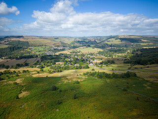 Naklejka premium Peak District National Park - beautiful landscape - travel photography