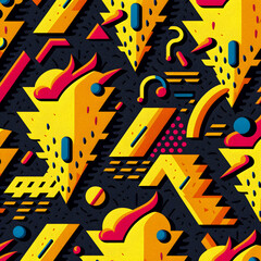 80s and 90s pattern,granular texture, background, illustration