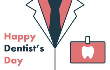Greeting card for World Dentist's Day