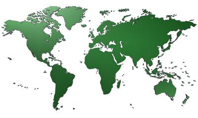 Fototapeta na wymiar mapa świata - Ziemia