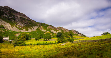 Fototapeta na wymiar Amazing landscape and nature of Lake District National Park - travel photography