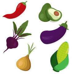 collection of vegetables