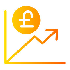 inflation gradient icon