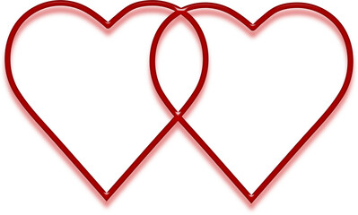 Two Red Hearts