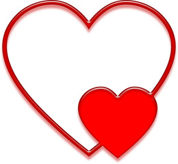 Two Red Hearts
