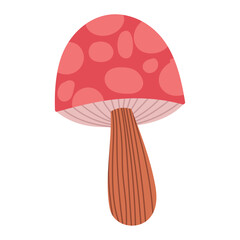 mushroom icon isolated