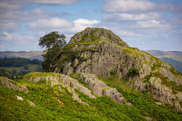 Amazing landscape and nature of Lake District National Park - travel photography