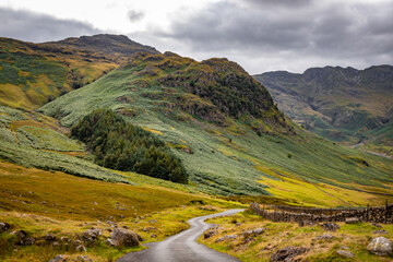 Amazing landscape and nature of Lake District National Park - travel photography