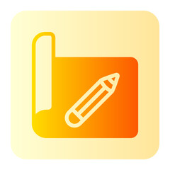 sketch gradient icon