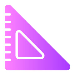 ruler gradient icon