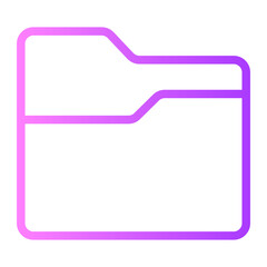 folder gradient icon