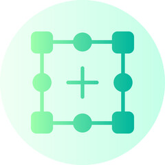 selection gradient icon
