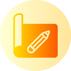 sketch gradient icon