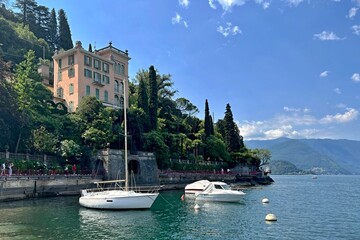 yachts on the shores of Lake Como
