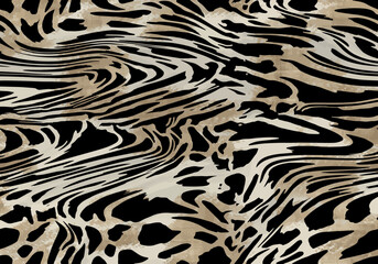abstract animal skin pattern vector