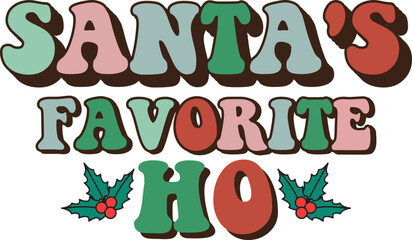 Retro Christmas Mom Sublimation Design