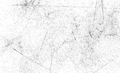 Grunge black and white pattern. Monochrome particles abstract texture. Background of cracks, scuffs, chips, stains, ink spots, lines. Dark design background surface.
