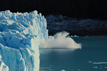 Perito Moreno Glacier iceberg Climate change warming