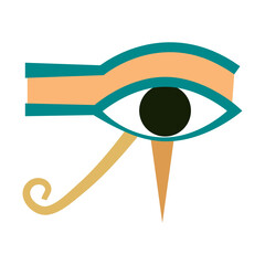 eye of horus Egyptian - obrazy, fototapety, plakaty