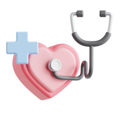 3d medical check icon