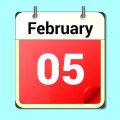 date February 5 text