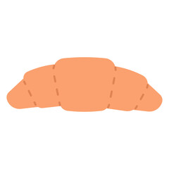 croissant bread illustration
