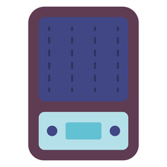 digital coffee scale illustration