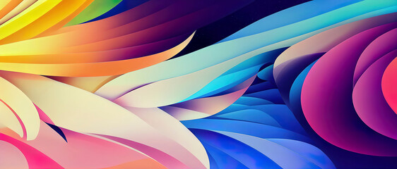 colorful abstract wave background. can be used as texture, background or wallpaper. abstract wallpaper.