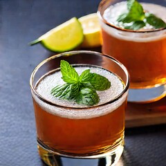 Iced Tea with Mint