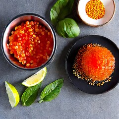Red Caviar Bowl
