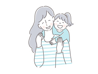仲良し母と子