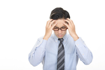 疲れたビジネスマン