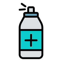 Obraz premium hand sanitizer icon