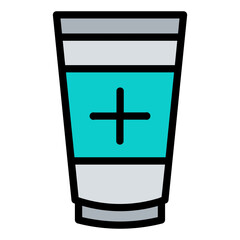 Obraz premium ointment icon