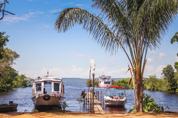boats on the river