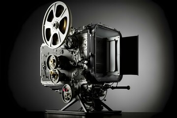 Fototapeta premium ﻿A machine with a fan - Generative AI