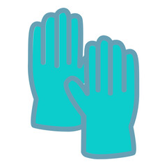 Obraz premium wear gloves icon