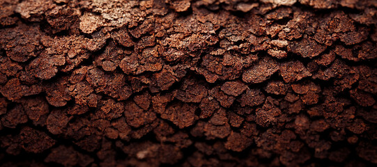 Naklejka premium brown peeling wall texture background