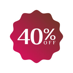 discount promotion badge, flash sale vector
