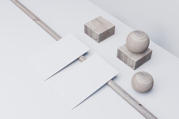 Professional branding modern minimalist business card template design