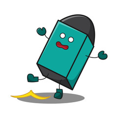 eraser illustration office stationery element