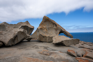 Remarkable Rocks in Flinders Chase National Park on Kangaroo Island in South Australia