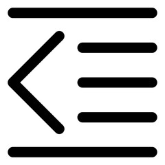indent