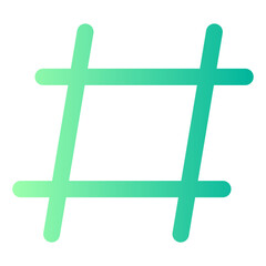 Obraz premium hashtag