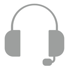 headphone flat icon