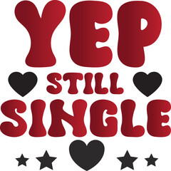 Valentine's Day SVG And T shirt Design