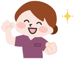  医療現場の女性スタッフ 