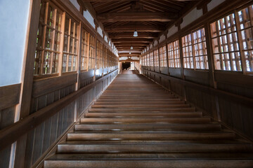 福井 永平寺の回廊